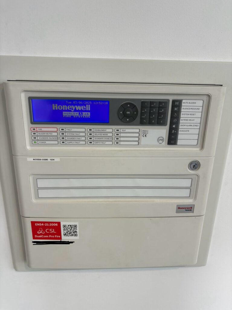fire alarms bury