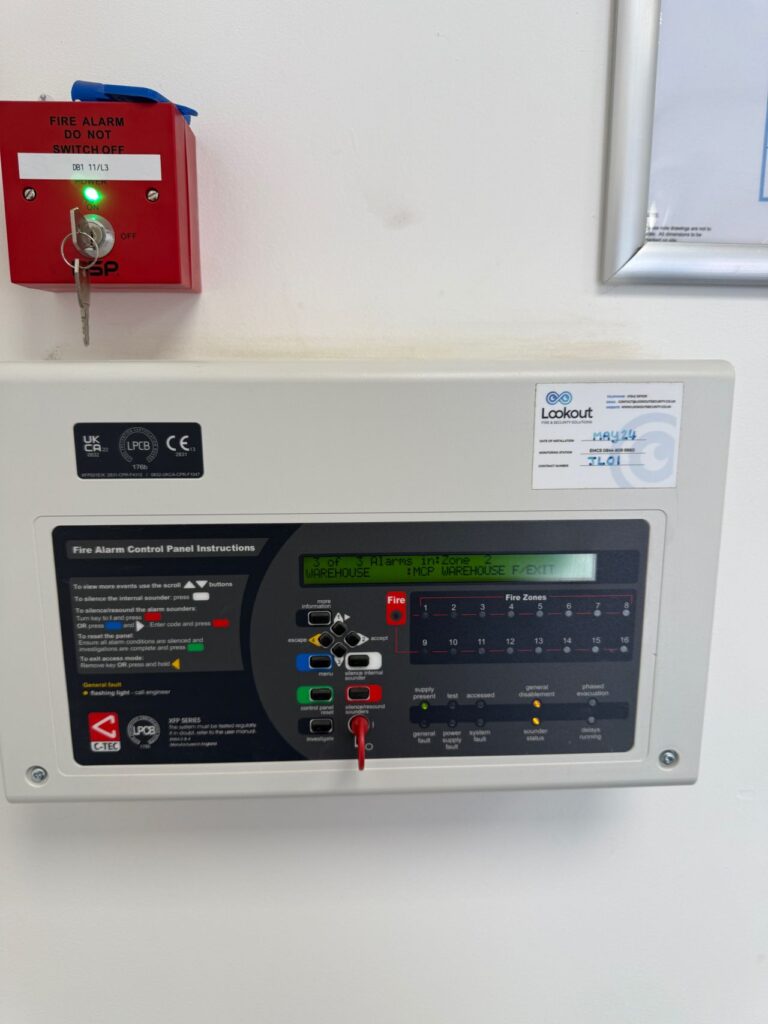 fire alarms stockport