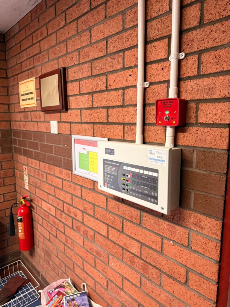 community centre fire alarm upgrade